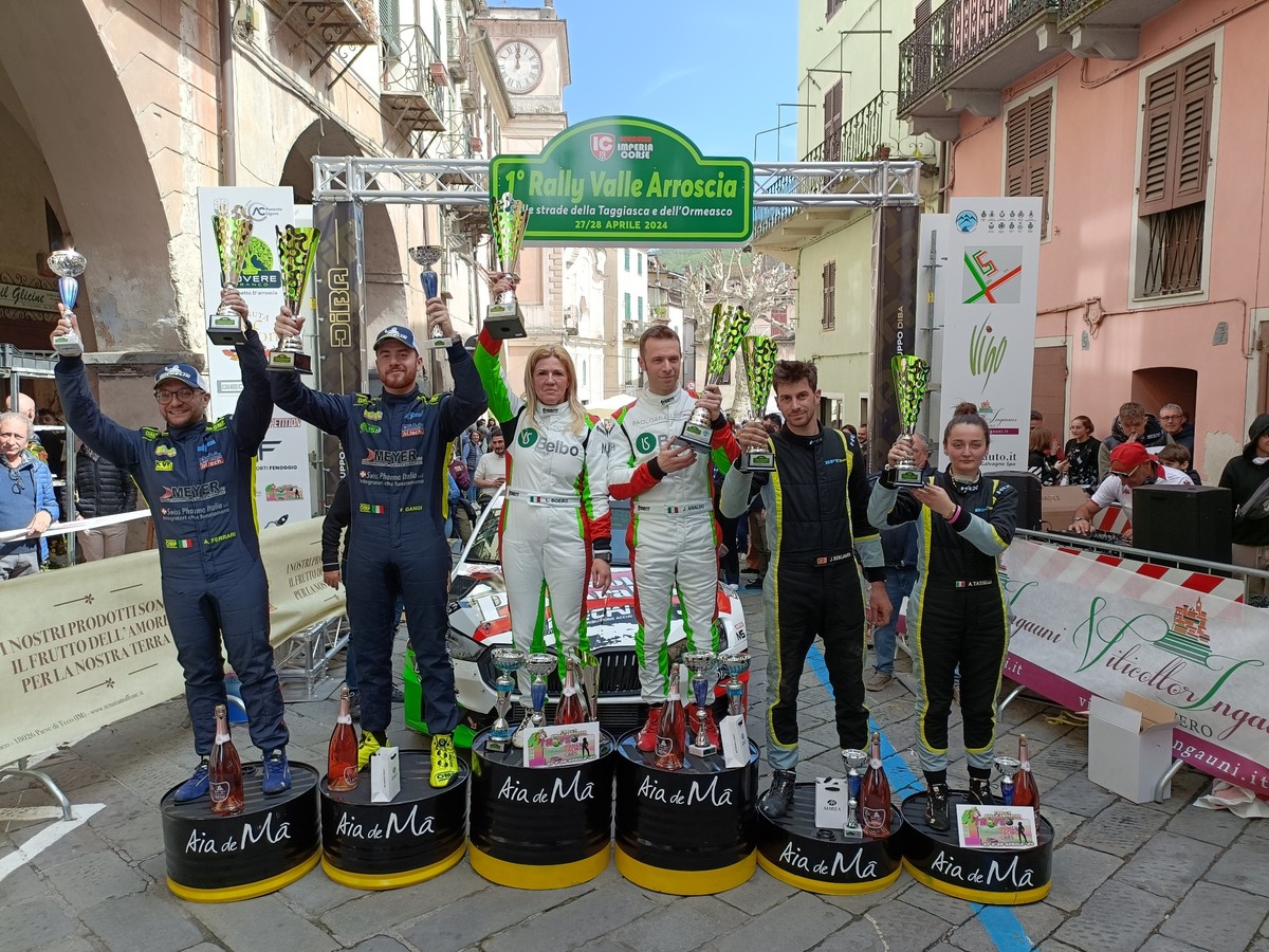 Il 1° Rally Della Valle Arroscia è Di Araldo - Boero (Skoda Fabia ...