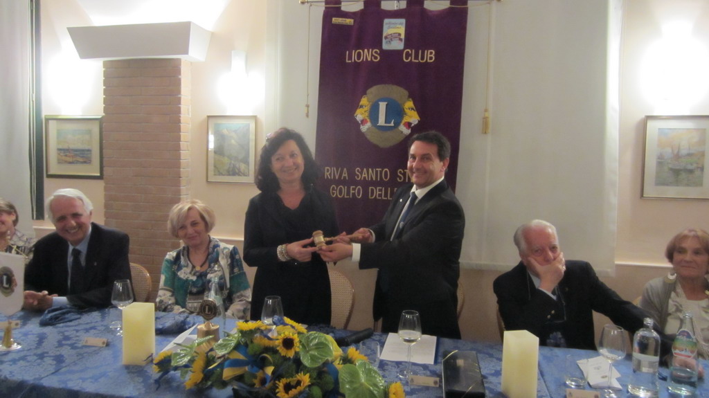 Santo Stefano Al Mare La Serata Charter Night Per Il Lions Club