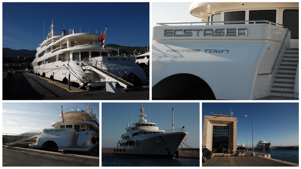 IMPERIA. ORMEGGIATO IN PORTO A ONEGLIA SYMPHONY, LUSSUOSO YACHT