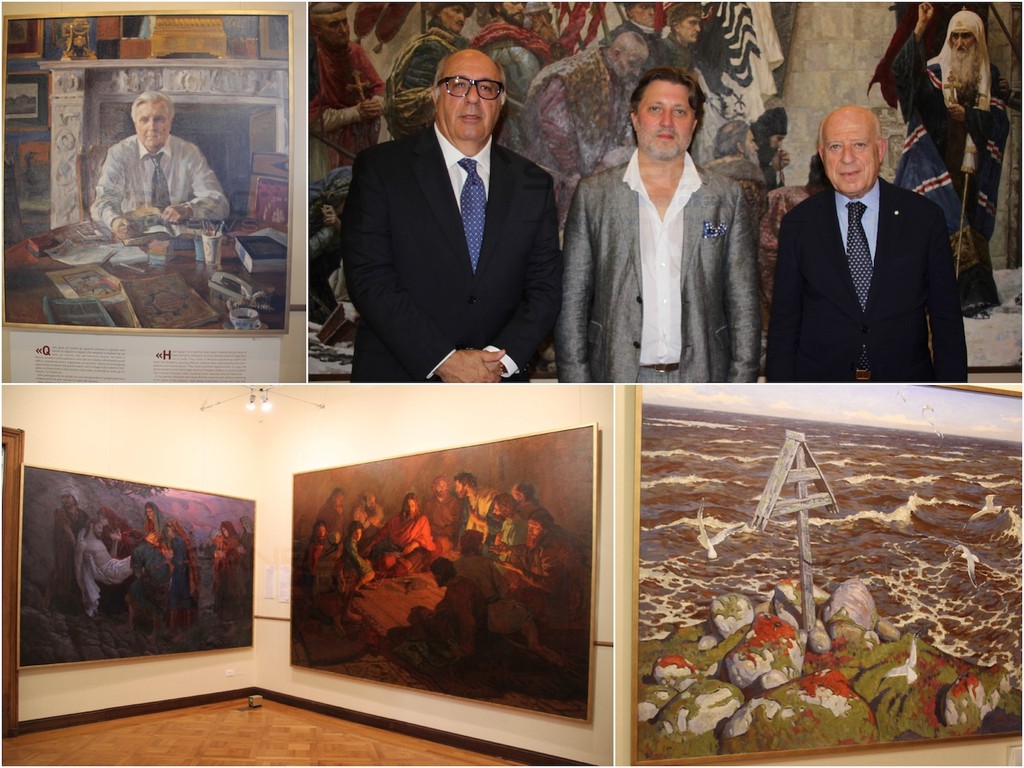 Opere dell'Accademia Glazunov di Mosca a Villa Ormond – Villa