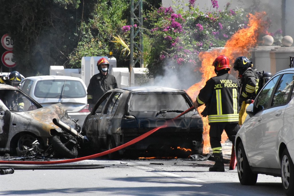 Sanremo drammatico incidente in corso Marconi negativi tutti i