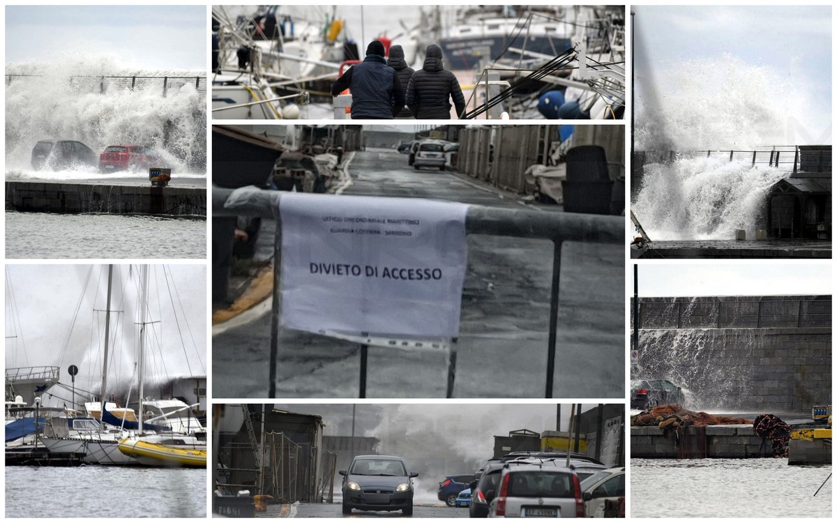 Sanremo: Forte Mareggiata Su Tutta La Costa, Le Immagini Del Mare ...