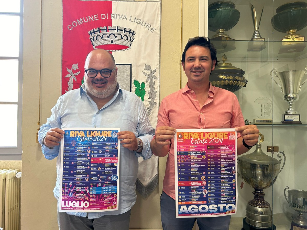 Riva Ligure Presenta Il Calendario Delle Manifestazioni Estive