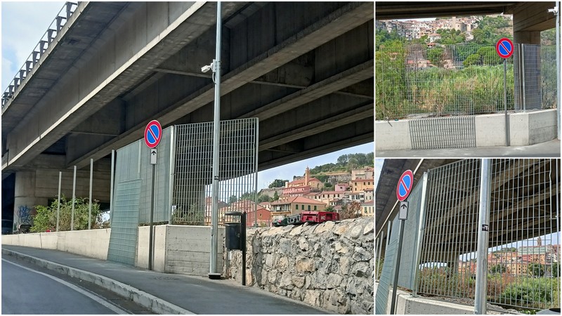 Di Muro mette una rete metallica per fermare i migranti (Foto e video) – Sanremonews.it