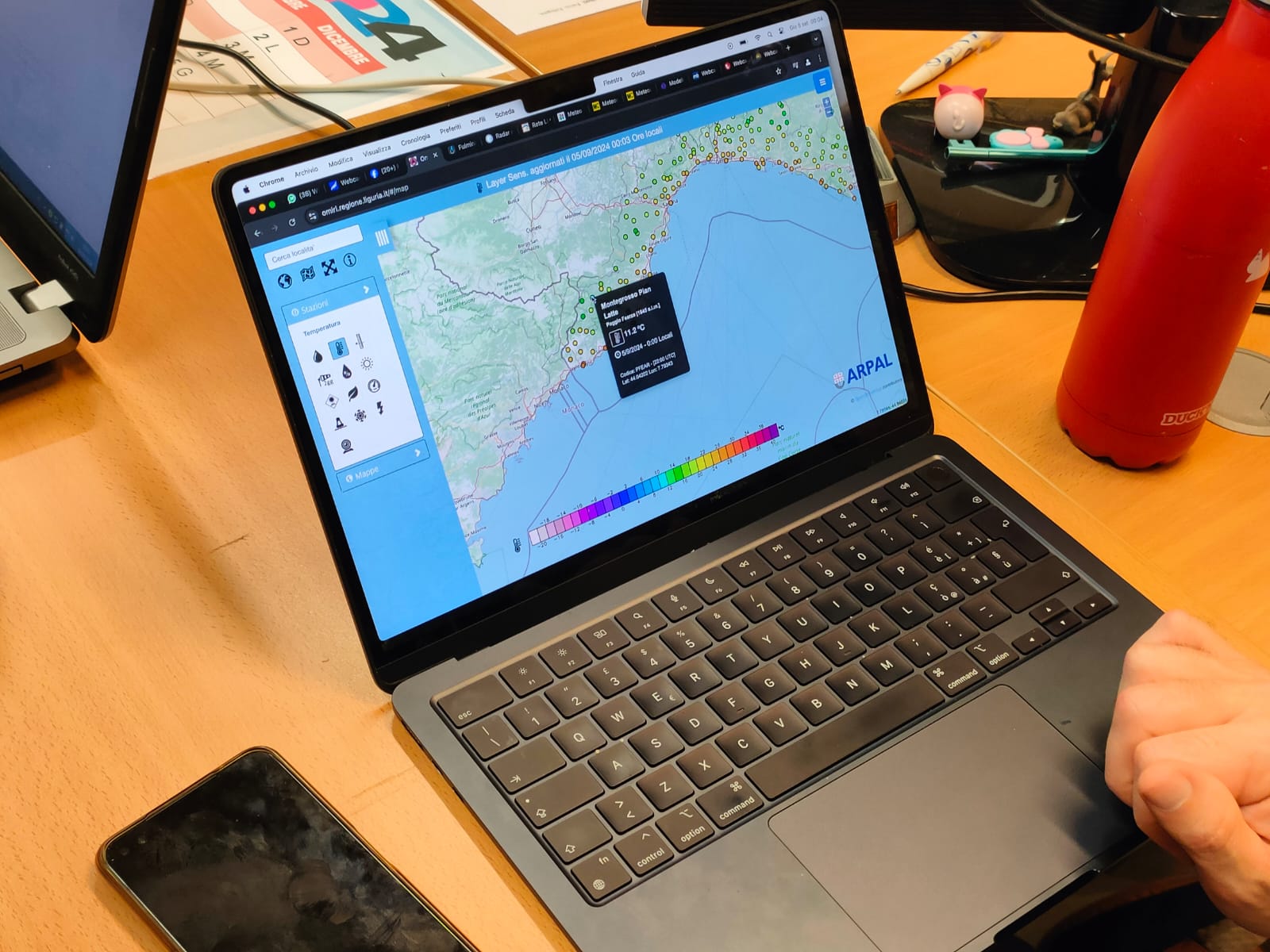 Parte l’allerta arancione in Liguria, a Sanremo riapre il Coc per monitorare la situazione. Temporali in avvicinamento (Foto) – Sanremonews.it