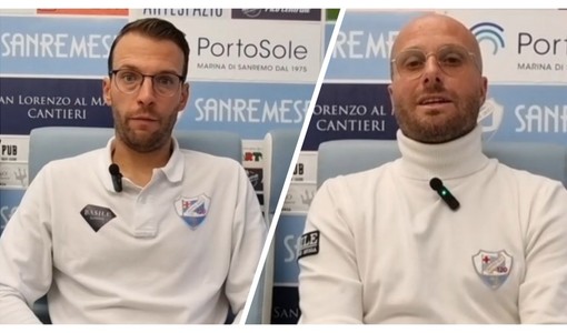 Calcio. Con l'Asti la Sanremese convince ma non vince. I commenti di Gori e Bregliano (Video)