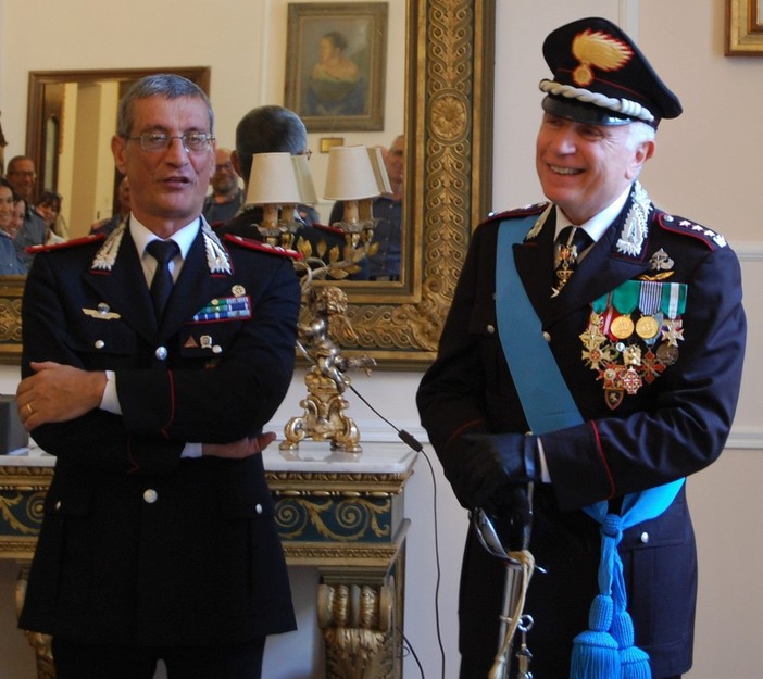 Ultimo giorno di servizio per il Generale dei carabinieri Luciano Zarbano (foto)
