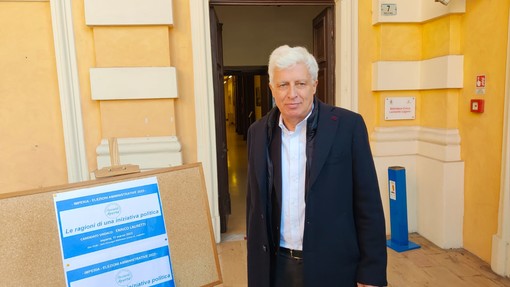 Verso il voto a Imperia, Enrico Lauretti punta ad una “Società aperta” per il dopo Scajola (foto e video)