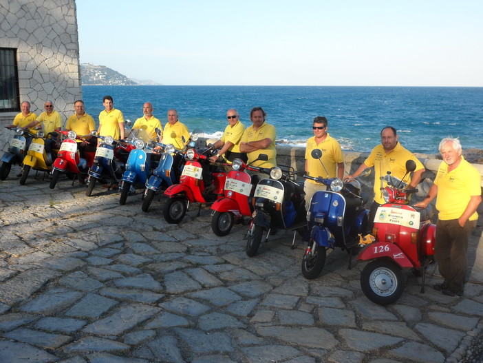 Ottimi risultati per i partecipanti del Vespa Club Riviera dei Fiori alla '1000 km vespistica0