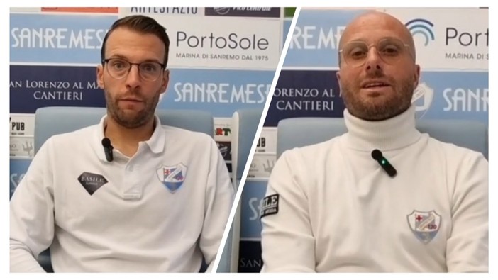 Calcio. Con l'Asti la Sanremese convince ma non vince. I commenti di Gori e Bregliano (Video)