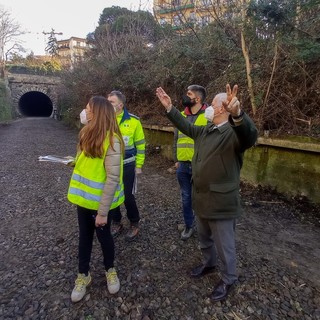 Imperia, il sindaco Scajola sul cantiere della Ciclabile: &quot;Opera complessa che comporterà qualche disagio durante i lavori&quot; (foto)