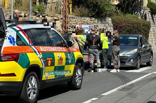 Bordighera, pedone investito sulle strisce in Arziglia: grave al Borea (foto)