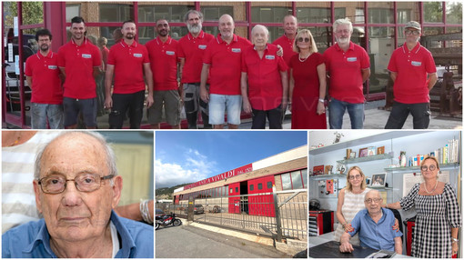 I 100 anni della 'Metalmeccanica Vivaldi' di Taggia: artigiani per passione ieri, oggi e domani (foto e video)