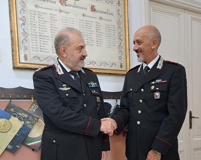 Carabinieri, il colonnello Giglio  trasferito a Torino. Morganti: “Grazie per lo spirito di sacrificio e il senso di responsabilità”