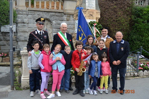 Ospedaletti: le più belle foto di oggi alla cerimonia per la Festa di Liberazione nella città delle rose