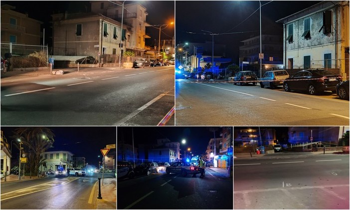 Bordighera, è morto il pedone investito da una moto sull'Aurelia (Foto)