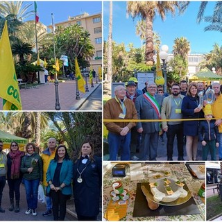 Bordighera, il mercato di Campagna Amica festeggia 10 anni (Foto e video)