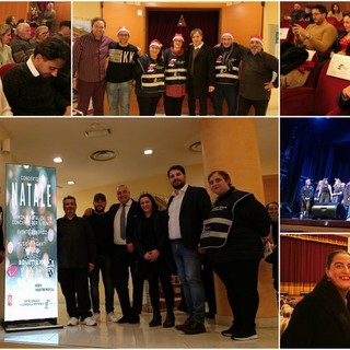 Ventimiglia, un successo il concerto di Natale benefico di Aceb e Industrie Musicali (Foto e video)