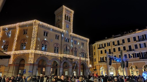 Accensione luminarie a Imperia