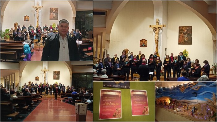 Vallecrosia, a San Rocco concerto del coro Troubar Clair pro Caritas parrocchiale (Foto e video)