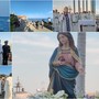 Processione sul mare, la Madonna Miracolosa di Taggia fa tappa a Bordighera e a Ventimiglia (Foto e video)