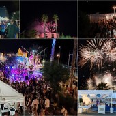 'Notte blu' e 'Riviera Beer Festival' animano Vallecrosia, omaggio a Hans Zimmer con lo spettacolo piromusicale (Foto e video)