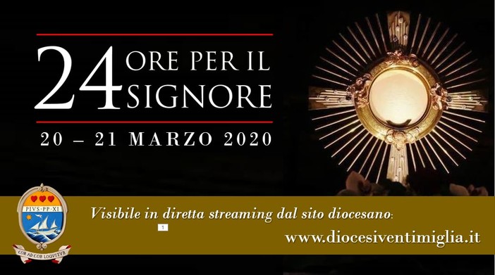 Dalle 17 di oggi una '24 ore' di preghiera al Monastero della Visitazione di Sanremo anche in diretta You Tube