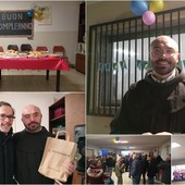 &quot;Buon compleanno!&quot;: Bordighera festeggia padre Faustino (Foto e video)