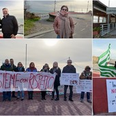 &quot;Insieme con rispetto&quot;: camminata da Ventimiglia a Bordighera per dire basta alla violenza di genere (Foto e video)