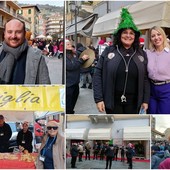 Ventimiglia, il “Natale insieme agli altri” ravviva via Ruffini (Foto e video)