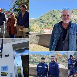 Mauro Maino va in pensione, Vallecrosia saluta il poliziotto della Municipale (Foto e video)