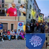 Camporosso, Davide Gibelli chiude la campagna elettorale in piazza Garibaldi (Foto e video)