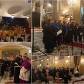Bordighera celebra l'Immacolata con messa e concerto, inaugurato presepe di dodici metri a Terrasanta (Foto e video)