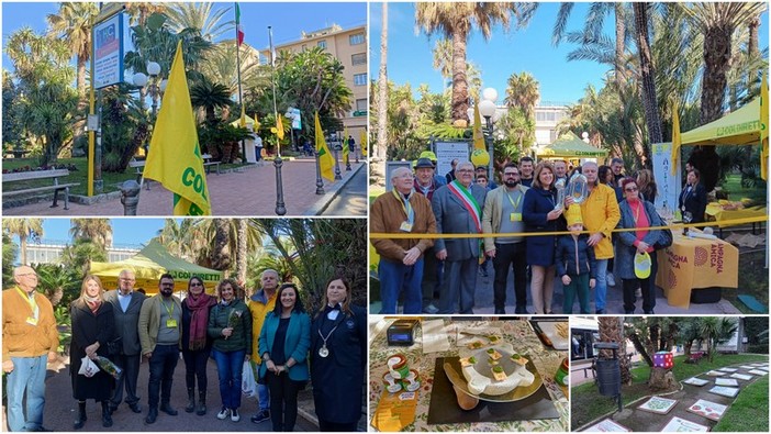 Bordighera, il mercato di Campagna Amica festeggia 10 anni (Foto e video)