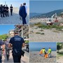 Ventimiglia, accampamenti abusivi in spiaggia e alla foce del Roya: sgomberati dalle forze dell'ordine (Foto e video)