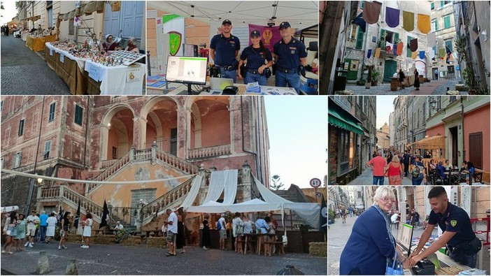 L'Agosto Medievale anima Ventimiglia con taverne, costumi, spettacoli e mercatini (Foto e video)