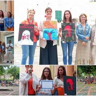 Dolceacqua, premiati i vincitori di 'Un poster contro la violenza sulle donne' (Foto e video)