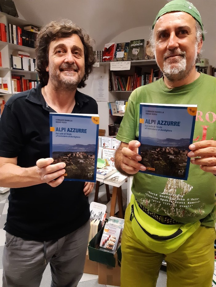 Sanremo: sabato prossimi in piazzetta dei Ferri, presentazione del libro ‘Alpi Azzurre. Dal colle di Tenda all'entroterra di Bordighera’