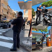 Scontro moto-auto: mobilitazioni di soccorsi a Bordighera (Foto)