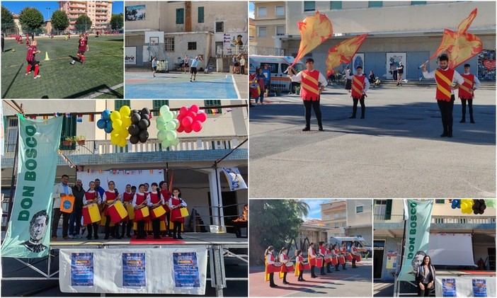 Festa dello Sport a Vallecrosia: attività fisica e divertimento all'oratorio Don Bosco (Foto e video)