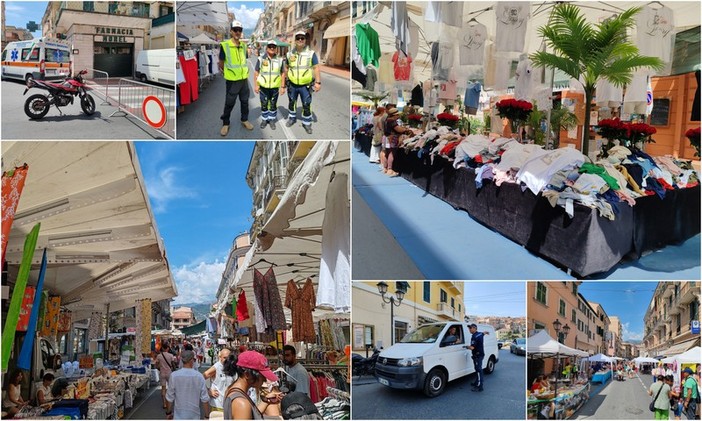 Giornata di shopping, il Desbaratu ravviva il centro di Ventimiglia (Foto e video)