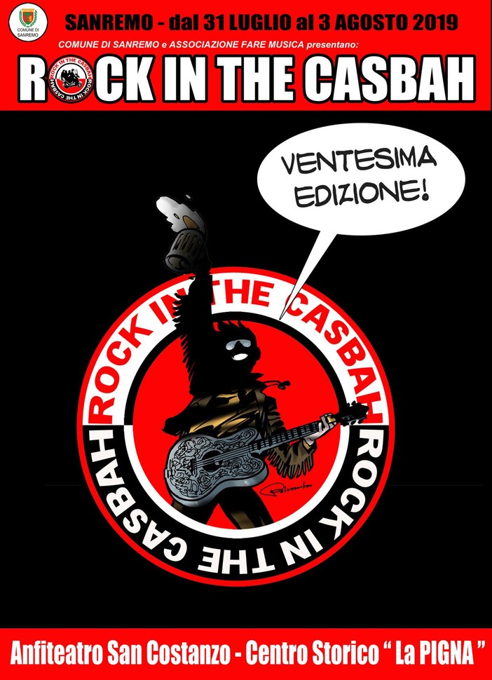 Sanremo: Rock in the Casbah compie 20 anni, domani la presentazione del libro dedicato al festival rock più longevo del ponente