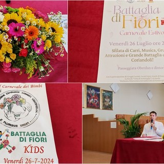A Ventimiglia torna la &quot;Battaglia di Fiori Kids&quot;, Proponente al lavoro per la promozione (Video)
