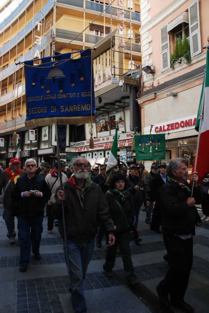 Sanremo: lunedì prossimo le classiche celebrazioni per l'anniversario della Liberazione