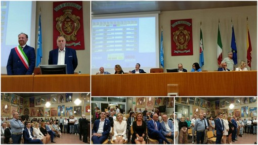 Primo consiglio comunale a Ventimiglia: scelte la commissione elettorale e le commissioni consiliari permanenti (Foto e video)