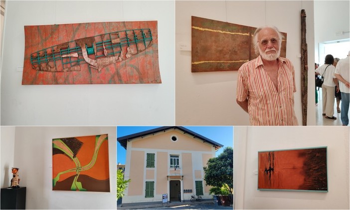 &quot;E' tutto un'illusione&quot; di Mario Verdiani in mostra a Bordighera (Foto e video)