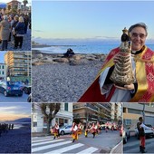 Ventimiglia celebra la Madonna di Loreto, processione lungo le vie della città (Foto e video)