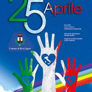 Riva Ligure: per il 25 Aprile, cerimonia istituzionale dedicata al 77° anniversario della Liberazione