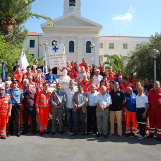 Vallecrosia: festa per il ventennale della Croce Azzurra, i ringraziamenti del presidente Giuseppe Agate