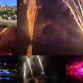 I fuochi d'artificio musicali raccontano oltre 500 anni di storia tra Dolceacqua e Monaco (Foto e video)